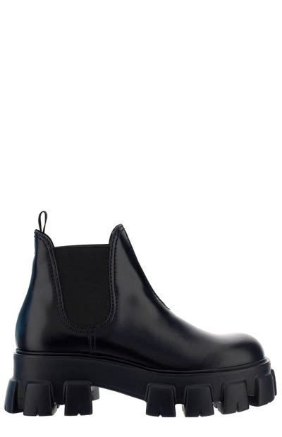 prada brushed chelsea boots|Prada monolith boots nordstrom.